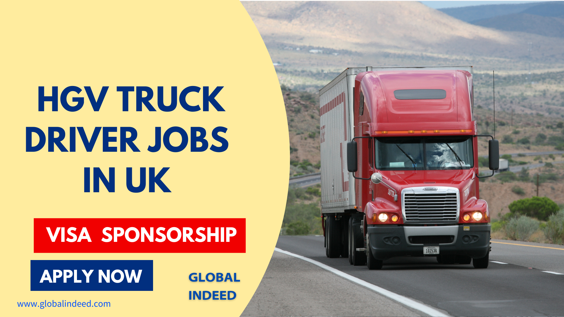 HGV Truck Driver Jobs in the UK 2024 with Visa Sponsorship
