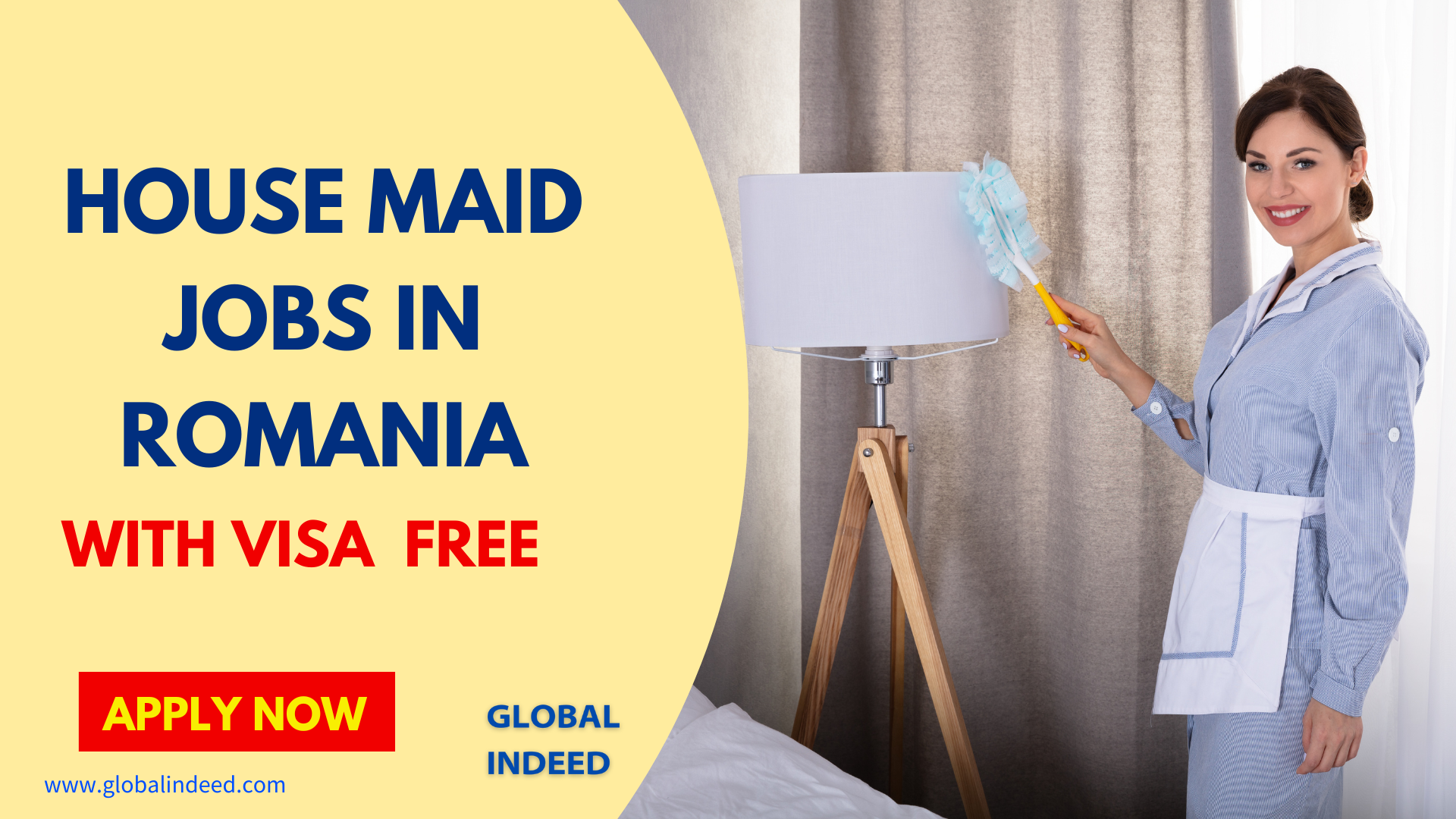 House Maid Jobs in Romania with Free Visa