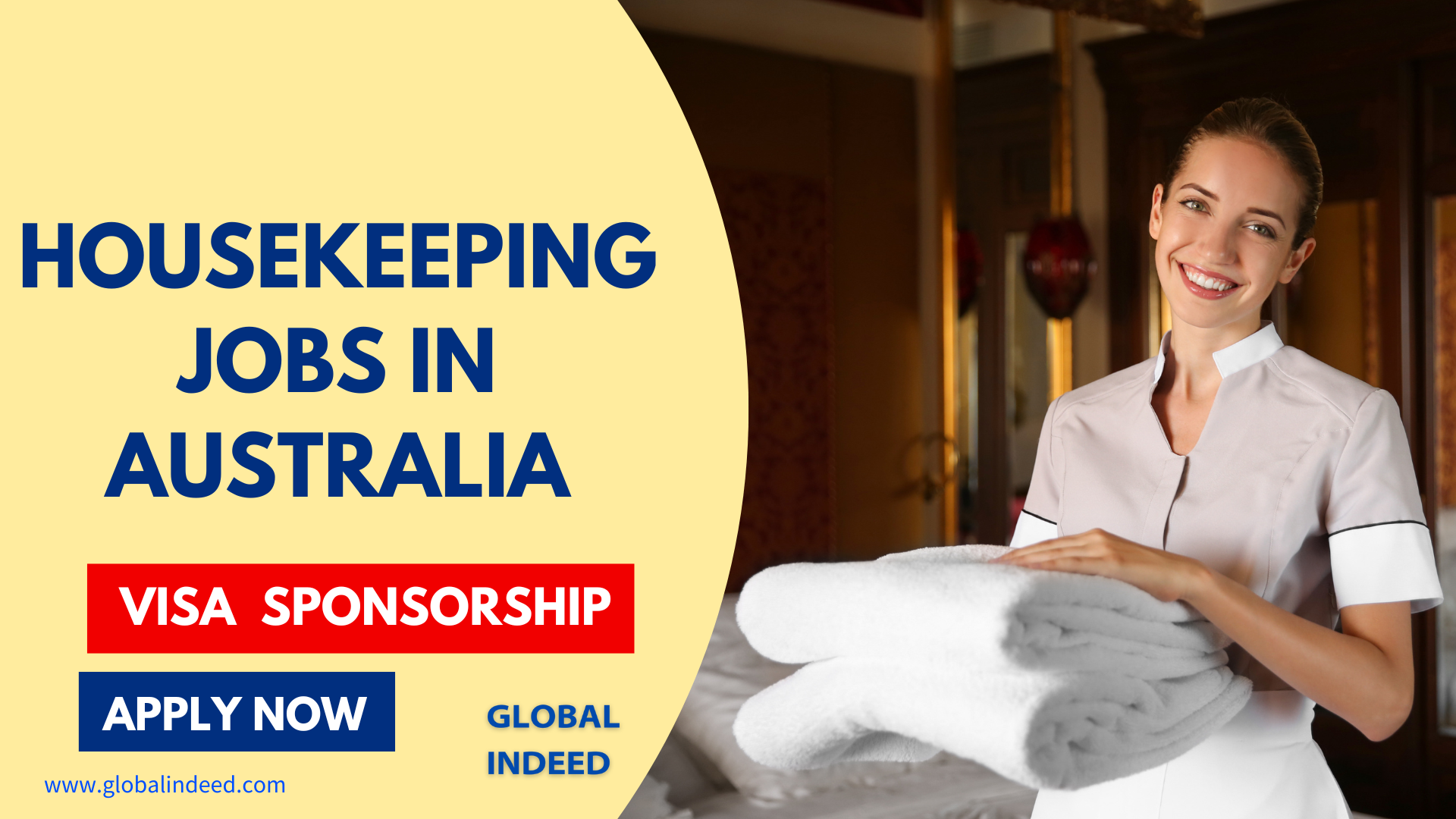 Housekeeping Jobs in Australia with Visa Sponsorship