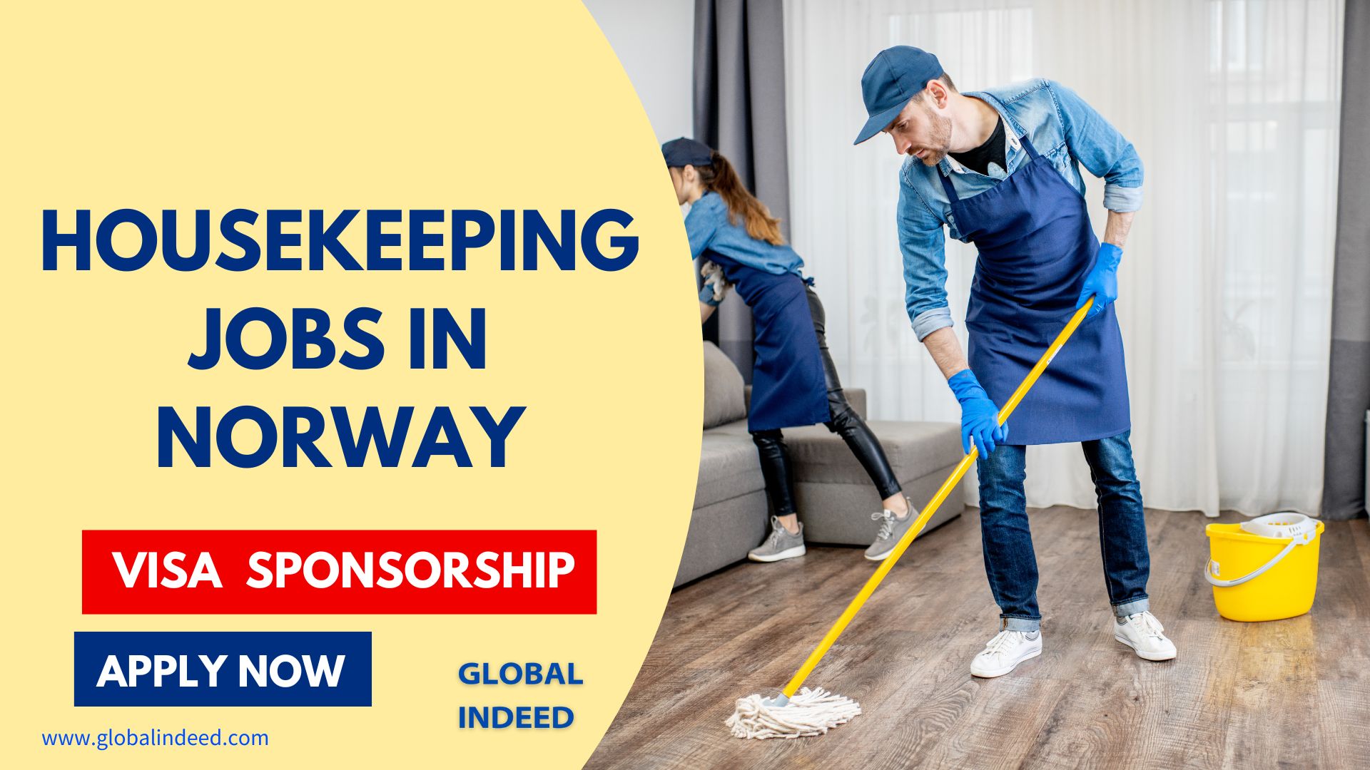 Housekeeping Jobs in Norway with Visa Sponsorship 2024