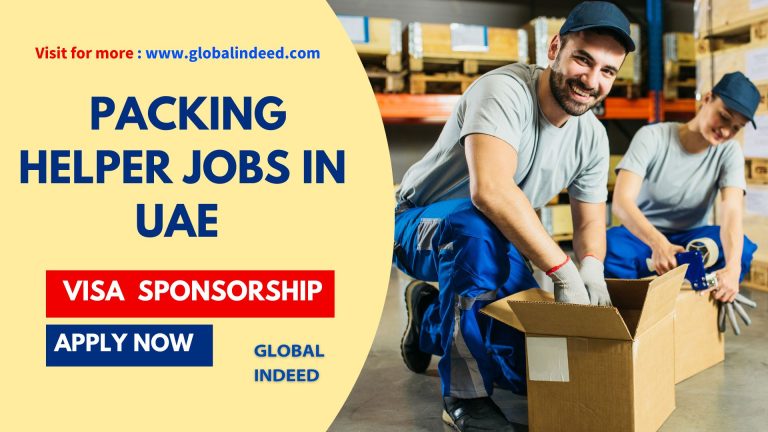 Packing Helper Jobs in UAE with Visa Sponsorship 2025