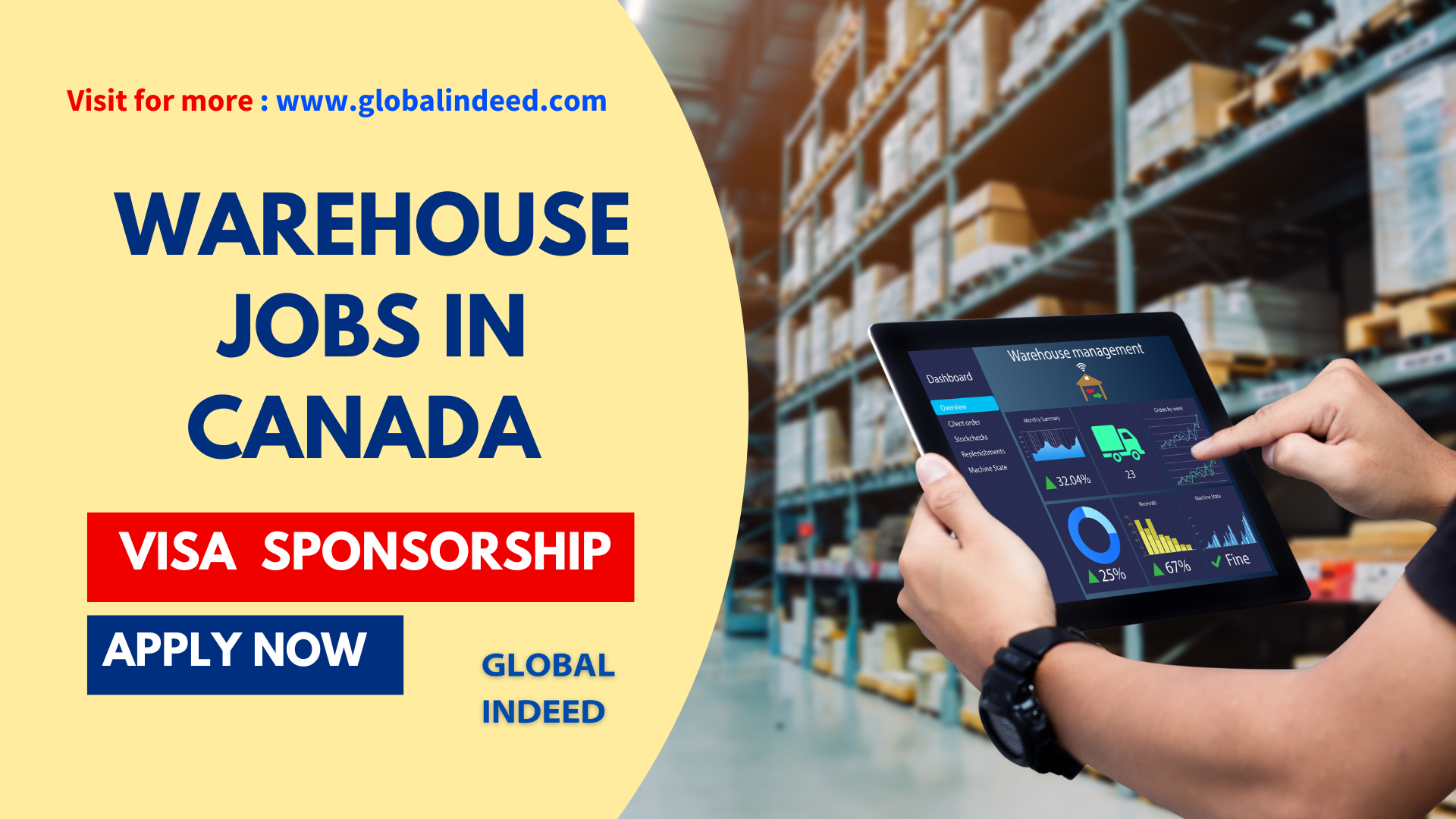 Warehouse Jobs in Canada with Visa Sponsorship 2025